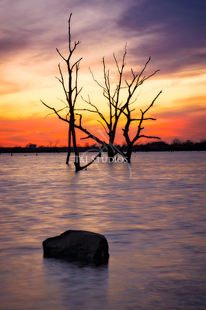 El Dorado Lake Sunset